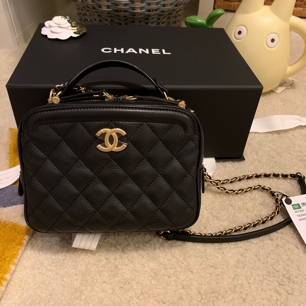Authentic Chanel vanity case